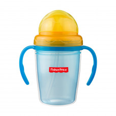 Fisher-Price Double Wall Baby  Sipper Training Cup 230 ml, Blue (4017100)